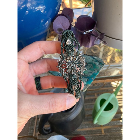 Boho Style Handmade Hair Barette - Picture 3 of 11